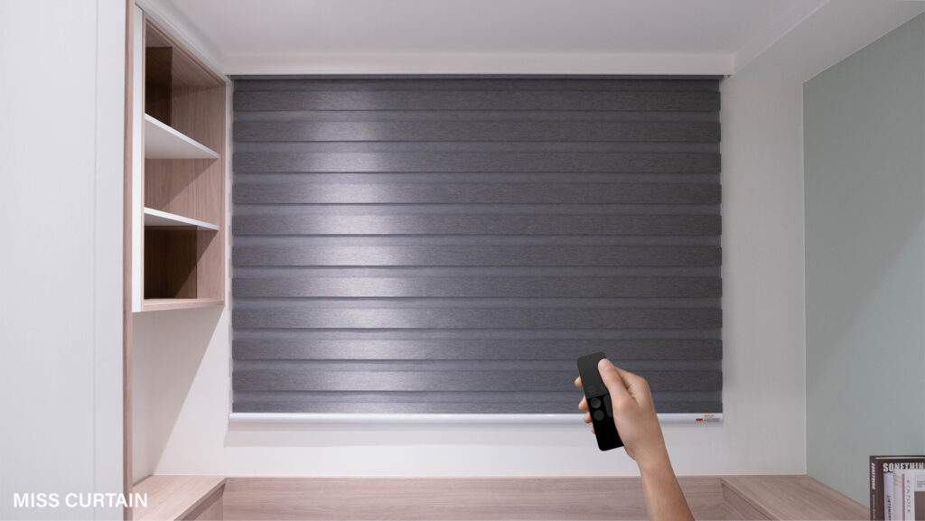 電動調光簾能根據個人作息自動調整光線