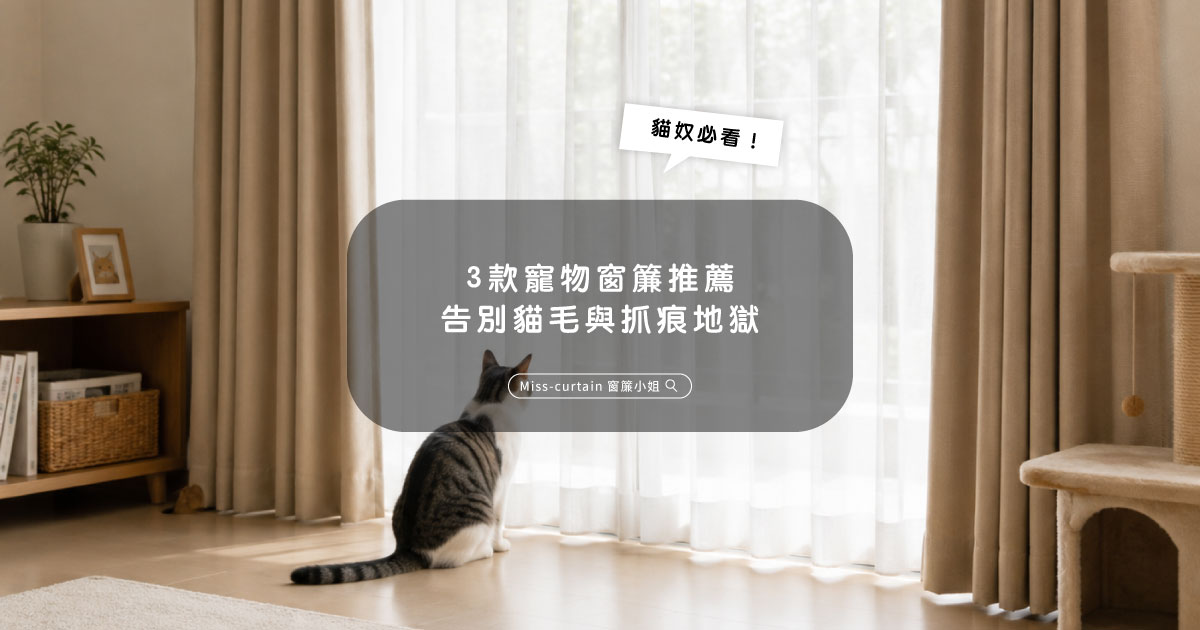 防貓抓窗簾